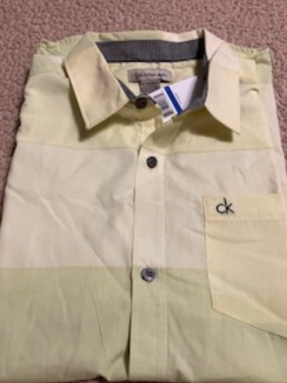 NEW Boys Calvin Klein Jeans Shirt  Size XL (18/20)